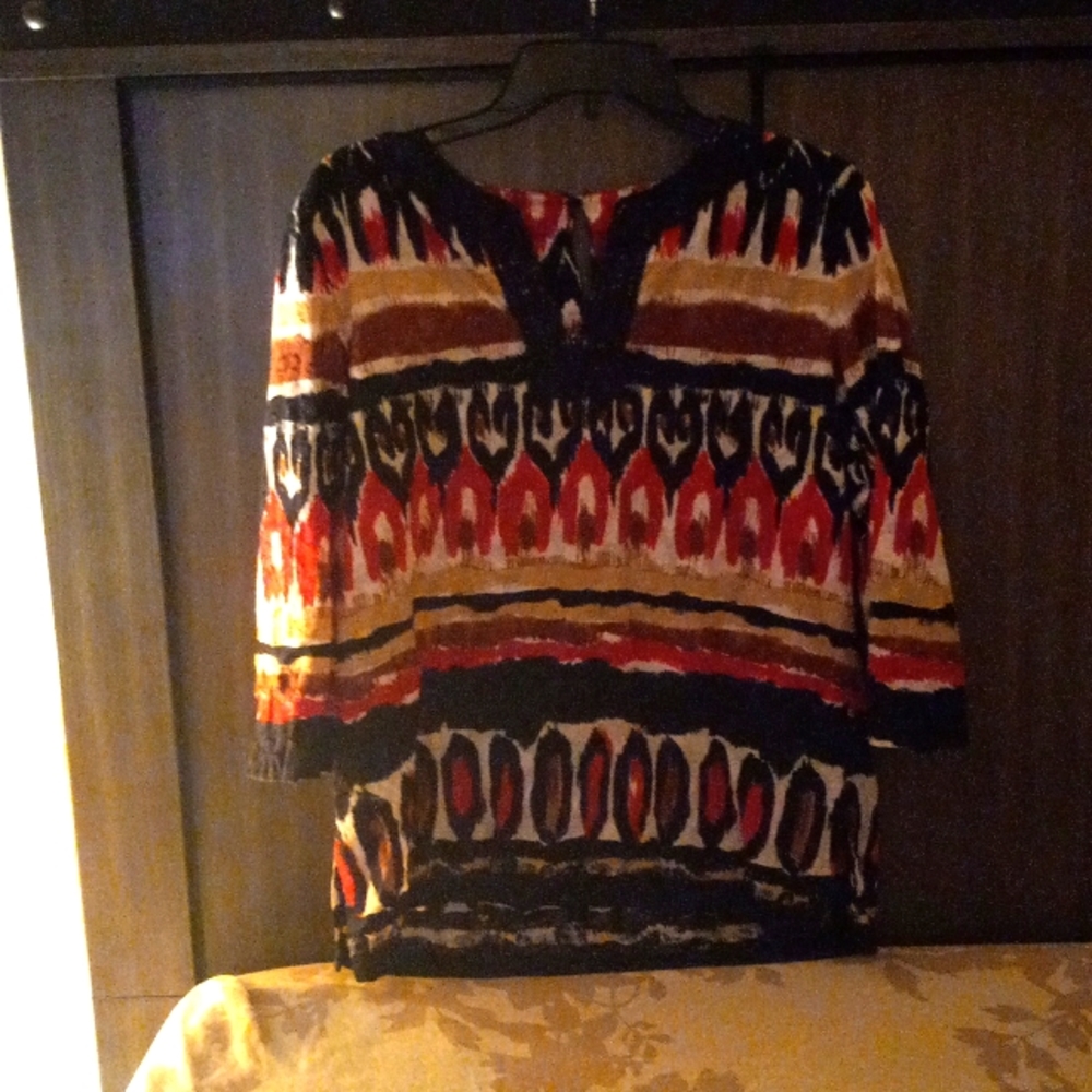 Alfred Dunner shirt, size 10, multicolored